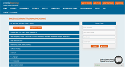 Desktop Screenshot of enosislearning.com